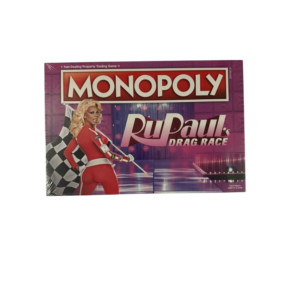 Monopoly RuPaul’s Drag Race Edition – Brand New & Sealed 2023 Hasbro Board Game